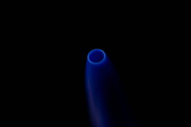 Mavi plastik tükenmez kalem. Yüksek kalite fotoğraf