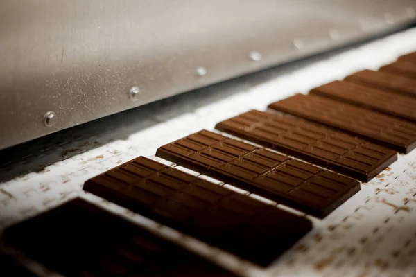 Usine Production Chocolat Ligne Production Usine Production Photochocolate Haute Qualité — Photo