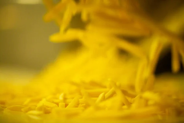 Production Line Potato Factory French Fries Fast Food — Stock Photo, Image