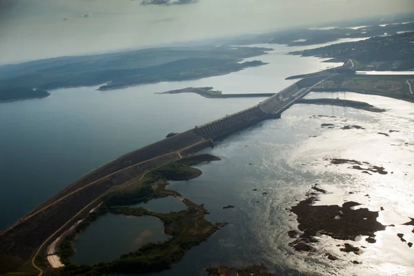 Wasserkraftwerk Wasser Hochwertiges Foto — Stockfoto