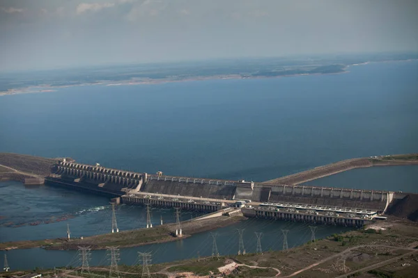 Wasserkraftwerk Wasser Hochwertiges Foto — Stockfoto