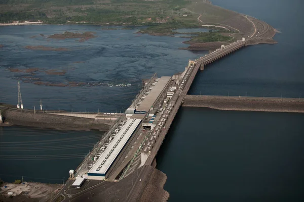 Wasserkraftwerk Wasser Hochwertiges Foto — Stockfoto