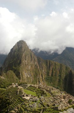 Machu Picchu, And Dağları 'nın kayıp şehri, Cusco, Peru. Yüksek kalite fotoğraf Yeni 7 harika - Eski kalıntılar. 