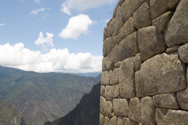 Machu Picchu, And Dağları 'nın kayıp şehri, Cusco, Peru. Yüksek kalite fotoğraf Yeni 7 harika - Eski kalıntılar. 