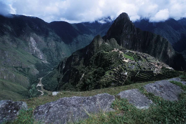 Machu Picchu Dağları Nın Kayıp Şehri Cusco Peru Yüksek Kalite — Stok fotoğraf