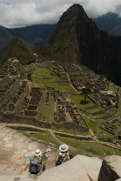 Machu Picchu Dağları Nın Kayıp Şehri Cusco Peru Yüksek Kalite — Stok fotoğraf