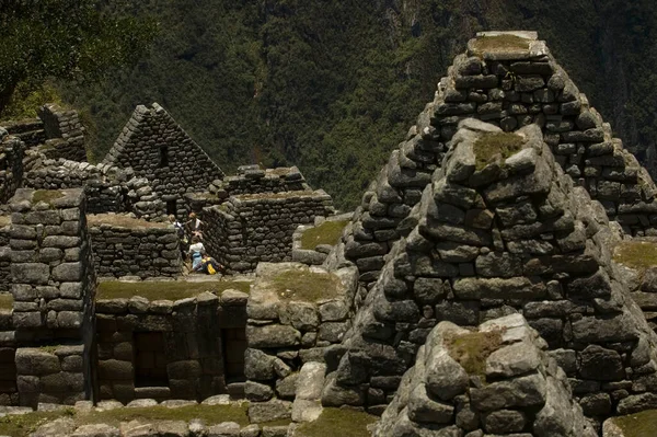 マチュピチュ アンデスの失われた都市 クスコ ペルー 高品質の写真新しい7つの驚異 古代遺跡 — ストック写真