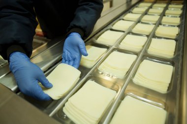 Peynir ve Süt Factory. Yüksek kalite fotoğraf