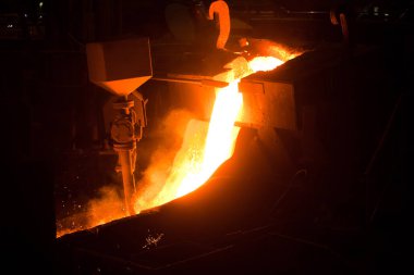 Metalürji endüstriyel santrali. Yüksek kalite fotoğraf