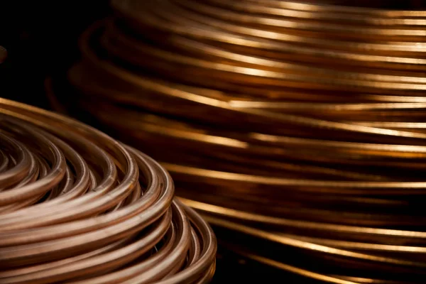 Copper Factory Close Detail Copper High Quality Photo — Stock Photo, Image