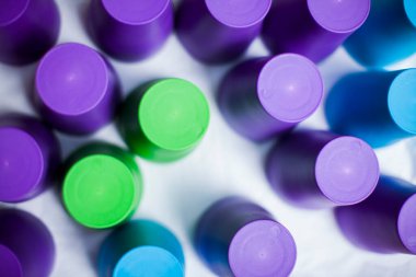 concept of early childhood development. children's toys and tools made of wood. educational toys. High quality photo