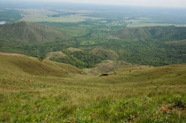 Panoramic in Chapada dos Guimaraes (Plateau of Guimaraes), Mato Grosso, Brazil. High quality photo