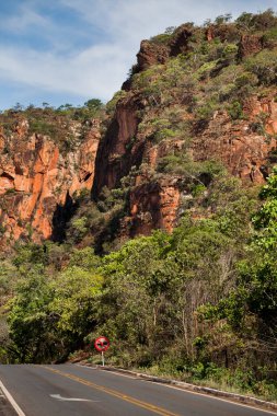Panoramic in Chapada dos Guimaraes (Plateau of Guimaraes), Mato Grosso, Brazil. High quality photo
