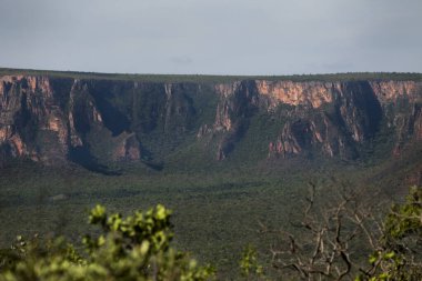 Panoramic in Chapada dos Guimaraes (Plateau of Guimaraes), Mato Grosso, Brazil. High quality photo