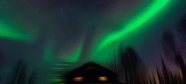 Yeşil neon çizgileri, sihir, Utah, Güney Amerika-3D illüstrasyon, parlayan ışık çizgileri, soyut arka plan