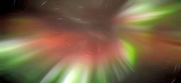 Fraktal şablonun dijital bileşimi, soyut renkli resimleme