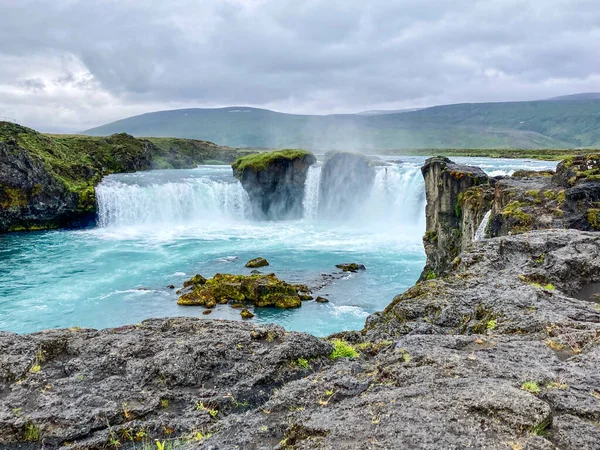 The Amazing Godafoss Waterfall in Iceland — Photo