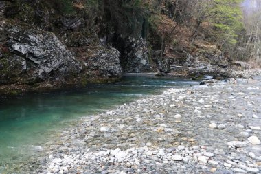 Maggia Nehri İsviçre 'deki Ticino' daki Maggia Vadisi 'nden akıyor.