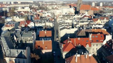 Gliwice şehrinin hava perspektifi