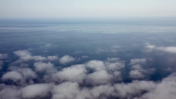 Flying Clouds Нескінченне Небо Стокові Фотографії Спокій Тиша — стокове відео