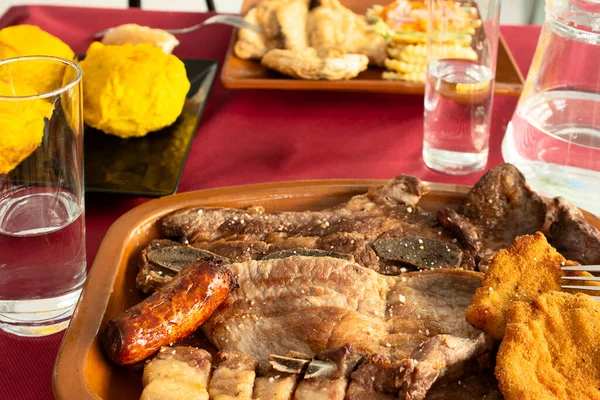 Asado Colombia Una Tradición Que Une Familias Amigos Evento Gastronómico — Foto de Stock