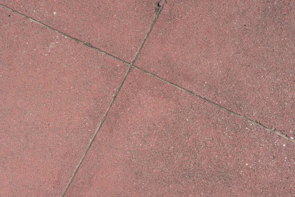 Pavimentazione Quadrata Piastrelle Rossastre Con Giunti Vettore Cemento Sfondo Texture — Foto Stock