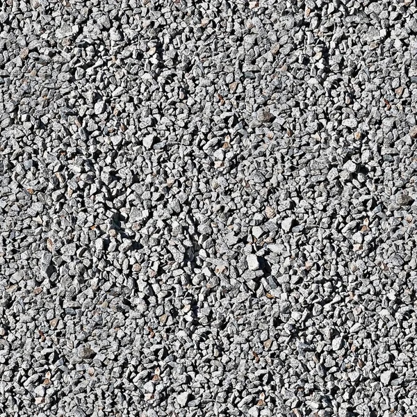 Seamless texture of gravel, small stones of gray color — Stockfoto