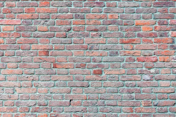 Kırmızı tuğla duvar. Soyutlama, arkaplan veya doku