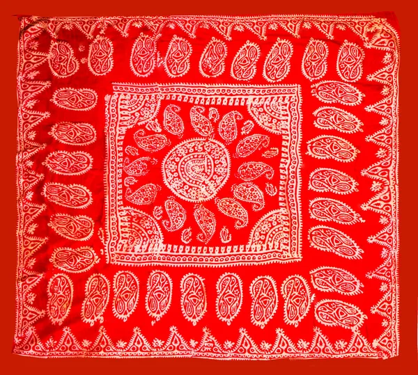 Kelagayi Azerbaijani Women National Headscarf Made Fine Soft Silk Four — Stok fotoğraf