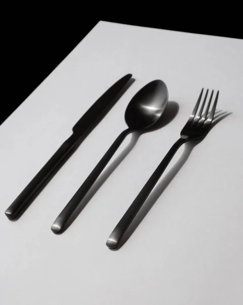 Spoon Tableware Minimalism Cookware — Stock Photo, Image