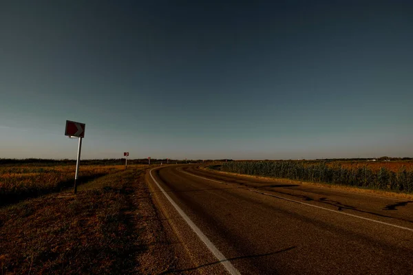 yol, günbatımı, araba, manzara