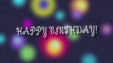 Şenlik arka planı. Mutlu yıllar.