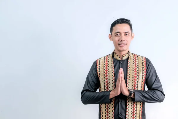 Attraktiver Asiatischer Mann Mit Unterschiedlichen Emotionen Der Eine Für Lampung — Stockfoto