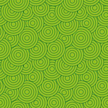 Çemberin kusursuz şekli. Soyut tekstil baskısı. Vektör arkaplanı.