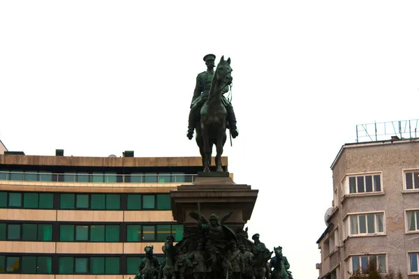 Monumento Zar Libertador Sofía Bulgaria — Foto de Stock
