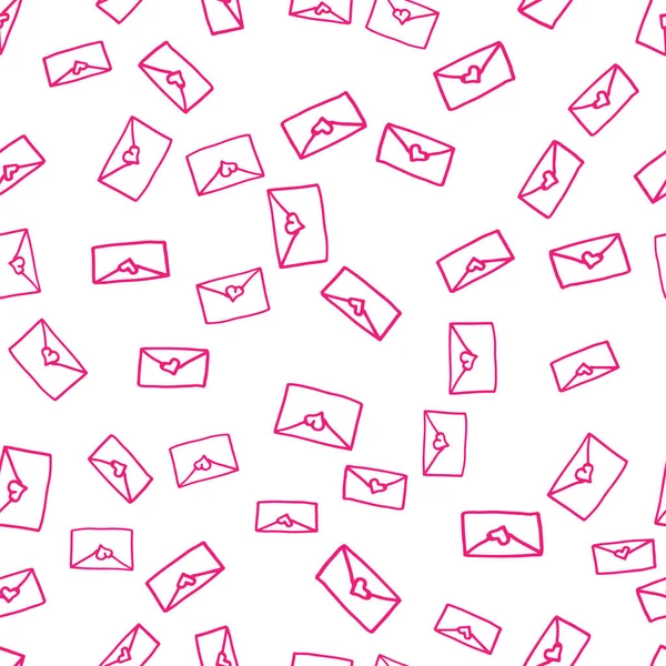 Basit vektör illüstrasyon harfleri deseni