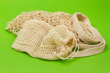 Alışveriş için çevre dostu pamuk torbası