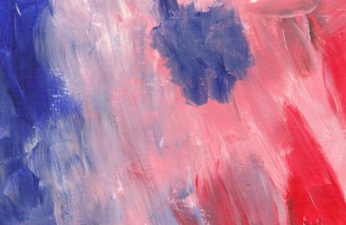 Soyut el boyası pembe akrilik arka plan