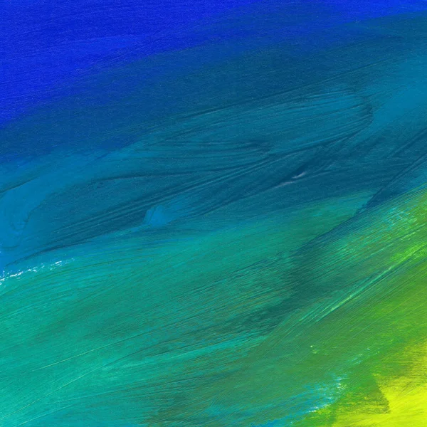 Abstract Hand Painted Colorful Acrylic Background — Stock Photo, Image