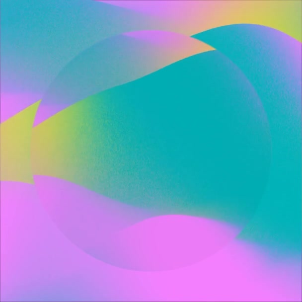 Abstraktní tekuté přechody barev, neonové záře pozadí gradient smyčka — Stock video