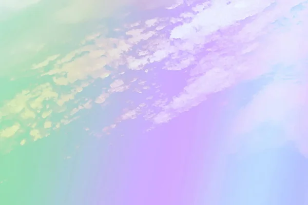 Himmel Und Wolken Hintergrund Des Pastellmusters Textur Künstliches Bild Für — Stockfoto