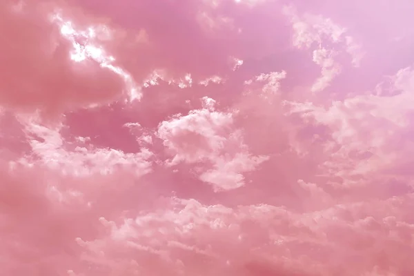 Небо Облака Фон Розово Оранжевого Рисунка Текстуры Искусственное Изображение Фоновых — стоковое фото