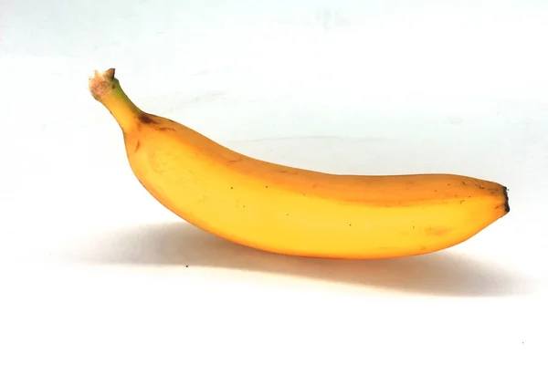 Fruit Banana White Background Photo — Stock Photo, Image