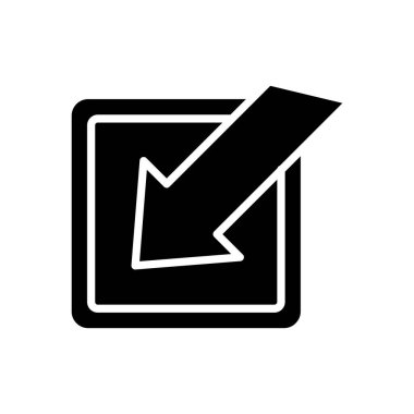 Beyaz arkaplanda dijital pazarlama simgesi basit