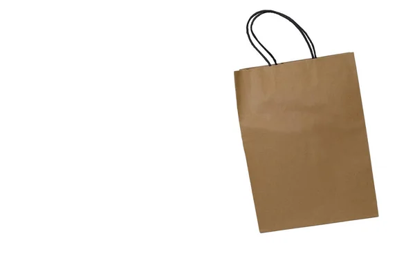 Paper bag on a white background — Stock Photo, Image