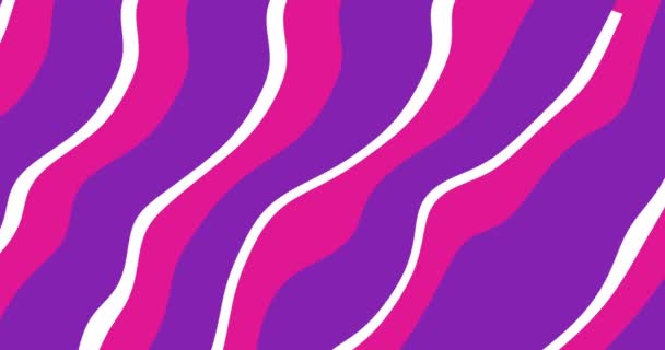 Animation Bunte abstrakte Hintergrund lila und rosa — Stockvideo