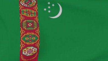 Türkmenistan vatanseverliği bayrağı Ulusal özgürlük, kusursuz döngü