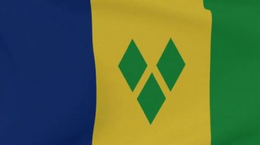 Saint Vincent ve Grenadines vatanseverliği. Ulusal özgürlük, kusursuz döngü.