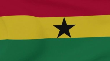Gana vatanseverliği bayrağı Ulusal özgürlük, kusursuz döngü
