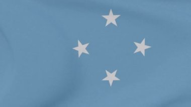 Mikronezya vatanseverliği bayrağı Ulusal özgürlük, kusursuz döngü